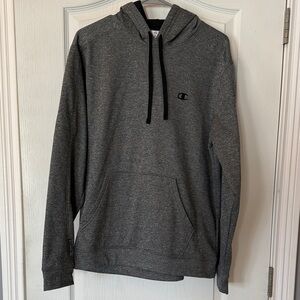 Champion Gray Men's Hoodie, medium